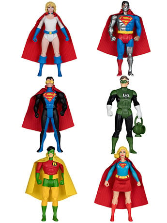McFarlane Toys DC Super Powers Wave 13 Case of 6 Action Figures