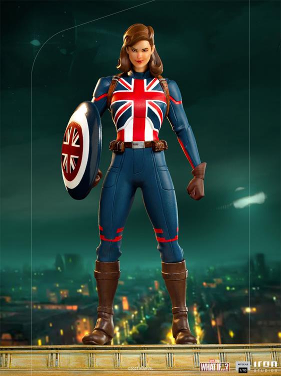 Iron Studios Marvel What If...? Captain Carter 1/10 Art Scale Limited Edition Statue - View 3