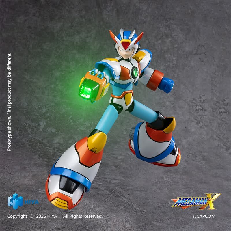 Hiya Toys Mega Man X Exquisite Basic X (Max Armor Ver.) 5.8-Inch Action Figure - View 10