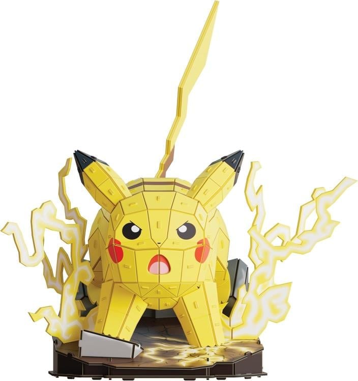 Spin Master Pokemon 4D Build Pikachu Model Kit, 12.9-Inch EPS Foam - View 6