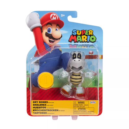 Jakks Pacific World of Nintendo Wave 52 4-Inch Scale Set of 5 Action Figures - View 17