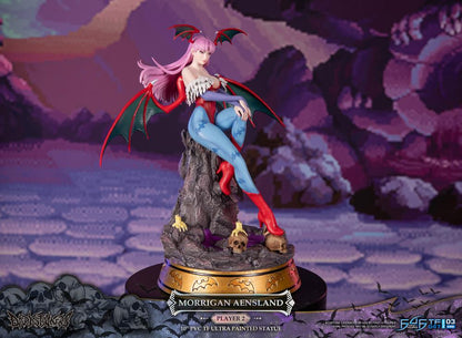 First 4 Figures Darkstalkers Morrigan Aensland True Form Ultra (Player 2 Variant) 7.7-Inch PVC Statue - View 13