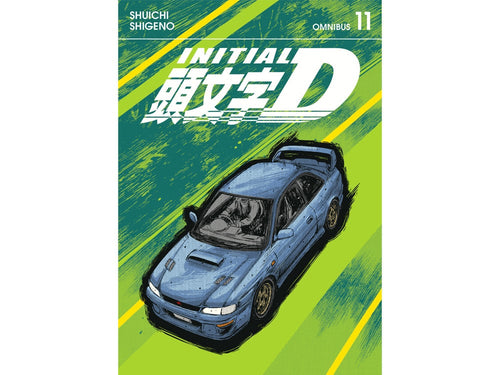 Kodansha Initial D Omnibus 11 Book Featuring Takumi Fujiwara