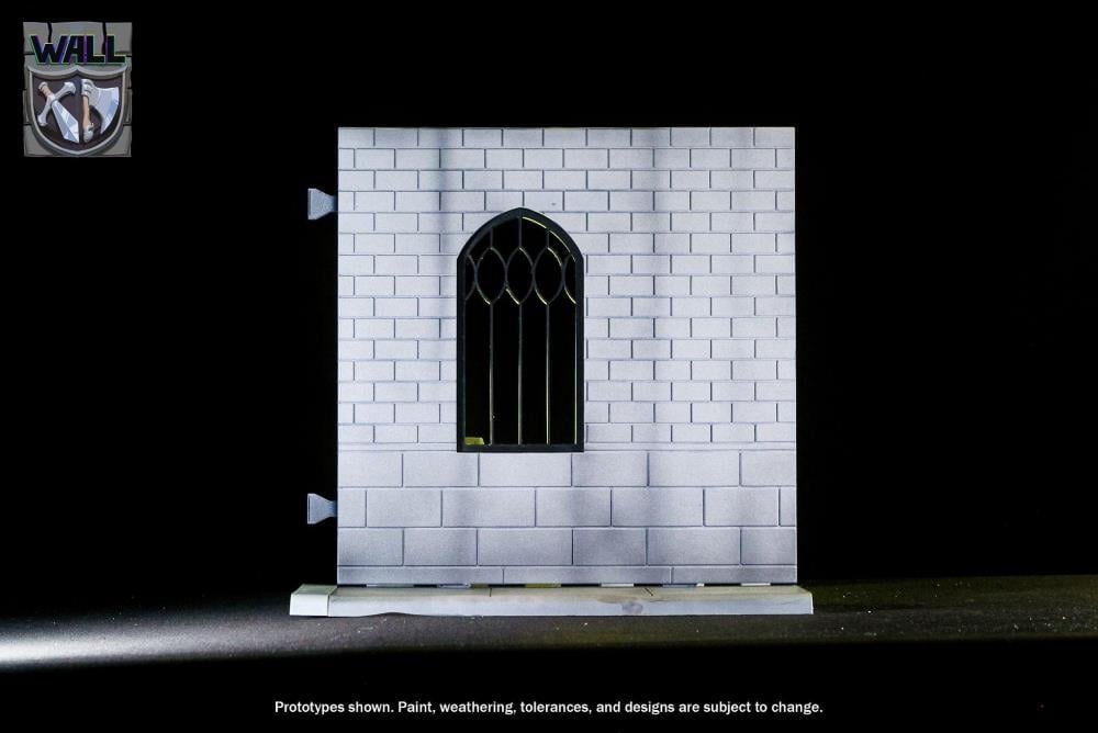 Dio-Bolic Studios Mythic XD Wall 1/12 Scale 5-Inch Diorama Set - View 3