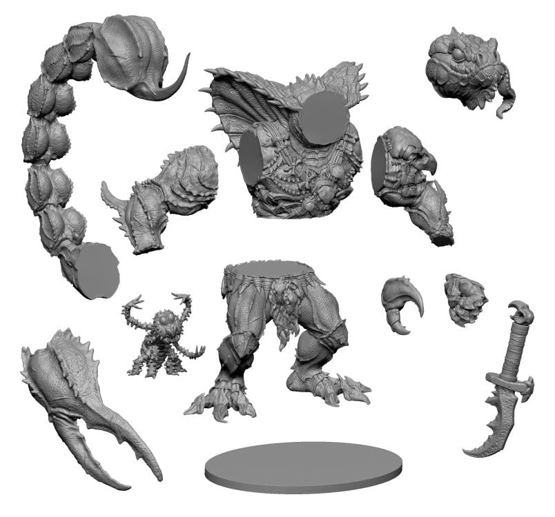 IgoStuff Monstors Ven-Nom-Nom (Color Swap Variant) Plastic Action Figure - View 12