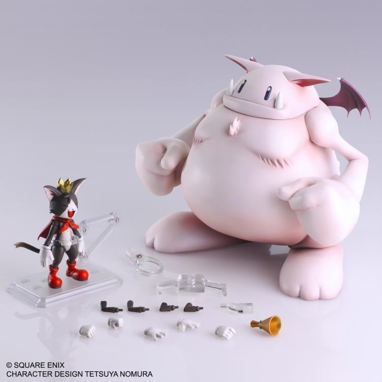 Square Enix Final Fantasy VII Bring Arts Cait Sith with Fat Moogle Two-Pack Figure Set - View 10