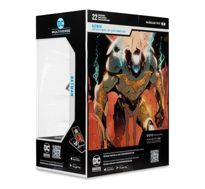 McFarlane Toys DC Multiverse Justice League: The Sixth Dimension Batman (Final Suit) Mega Action Figure - View 13