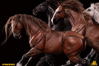 Fish Toys D20studio Wilderness Series Horse Basic Brown A Ver. 1/12 Scale Action Figure - View 9