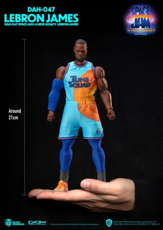 Beast Kingdom Space Jam: A New Legacy Dynamic 8ction Heroes DAH-047 LeBron James Figure - View 10
