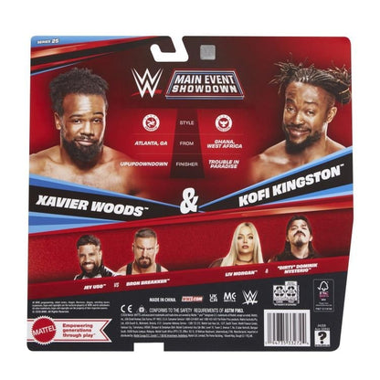 Mattel WWE Championship Showdown Series 25 Kofi Kingston and Xavier Woods Two-Pack - View 8