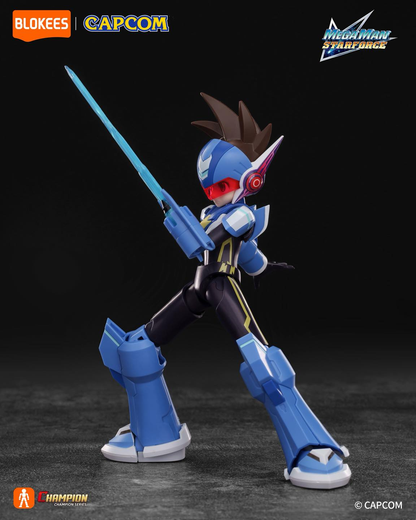 Blokees Mega Man Champion Class CC02 Shooting Star Mega Man Model Kit 10-Inch - View 5
