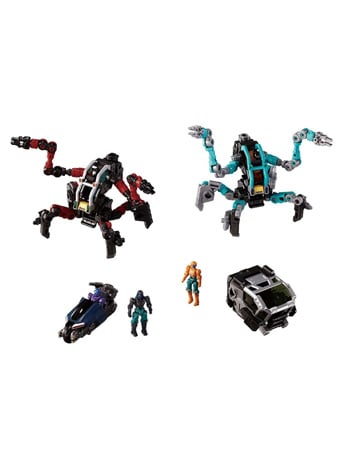 Takara Tomy Diaclone D-07 <D> Vehicles Wave 7 Exclusive Set 1/60 Scale