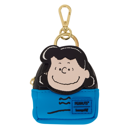 Loungefly Peanuts Random Mini Backpack Keychain Charm, 3-Inch Polyurethane - View 8