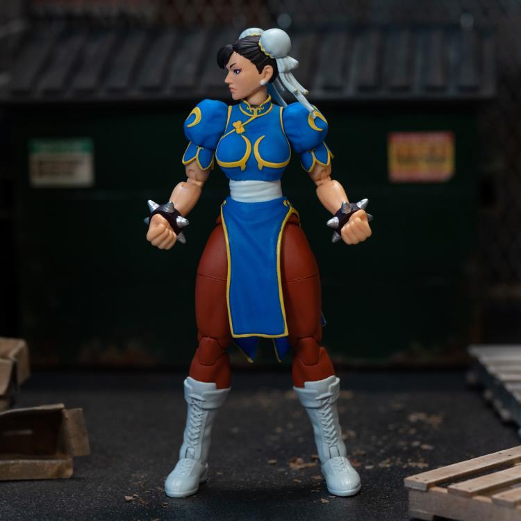 Jada Toys Street Fighter Chun-Li 1/12 Scale 5.75-Inch Plastic Action Figure - View 5