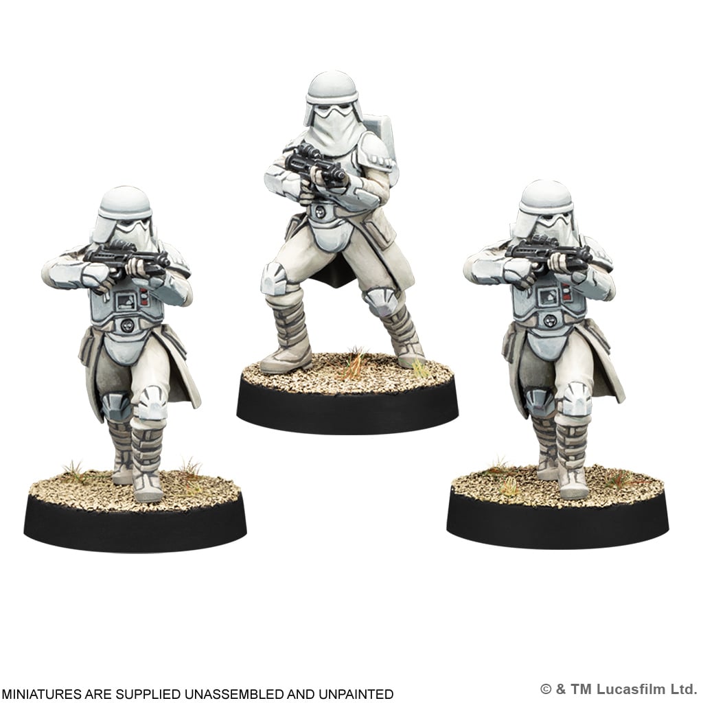 Atomic Mass Games Star Wars: Legion Snowtrooper Plastic Miniatures Unit for the Legion Game - View 7