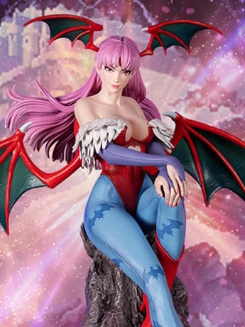 First 4 Figures Darkstalkers Morrigan Aensland True Form Ultra (Player 2 Variant) 7.7-Inch PVC Statue