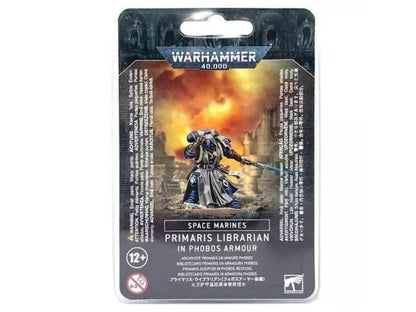 Games Workshop Warhammer 40,000 Space Marines Primaris Librarian in Phobos Armour Citadel Plastic Miniature - View 2