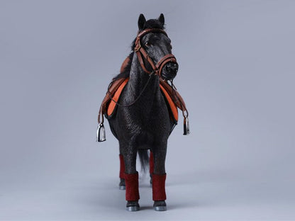 JxK.Studio Little Shetland Pony with Bangs Solid Black Ver. Resin Figure (7.4-Inch) - View 5