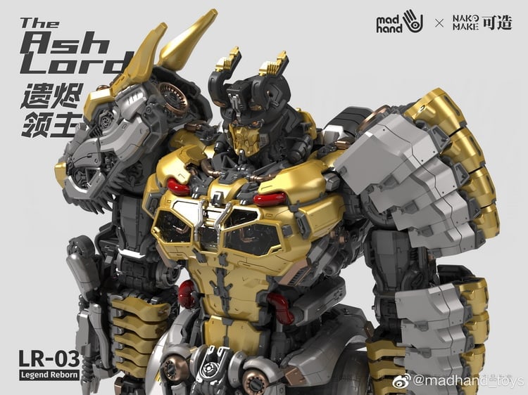 Mad Hand Toys Legend Reborn LR-03 The Ash Lord Model Kit 12-Inch - View 8