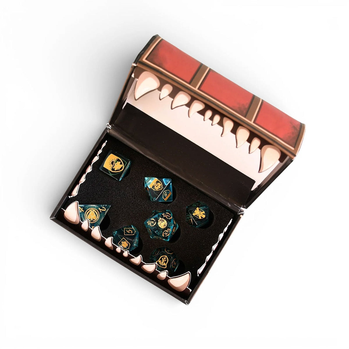 Misty Mountain Games Frieren: Beyond Journey's End Glass Dice Set - View 3