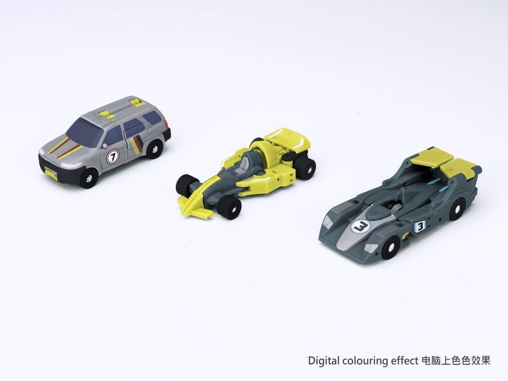 Fans Hobby Master Builder MB-27 The Shield Team 8-Inch Figure Three-Pack - View 7