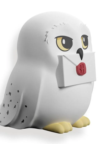 Erik Harry Potter Hedwig Squishy Lamp, 6-Inch ABS Collectible
