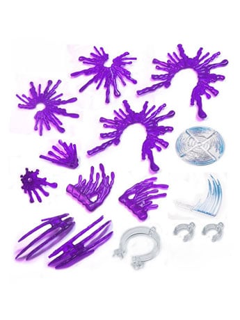 Gong Blood Effect Kit Purple 1/12 Scale Plastic Accessory Set