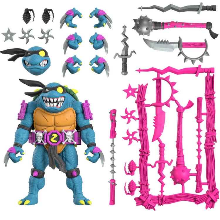 Super7 Teenage Mutant Ninja Turtles Ultimates! Slash Action Figure - View 4
