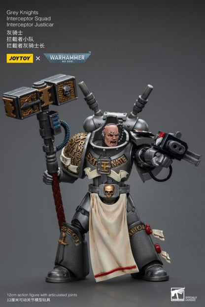 JoyToy Warhammer 40K Grey Knights Interceptor Squad Interceptor Justicar 1/18 Scale Action Figure - View 4