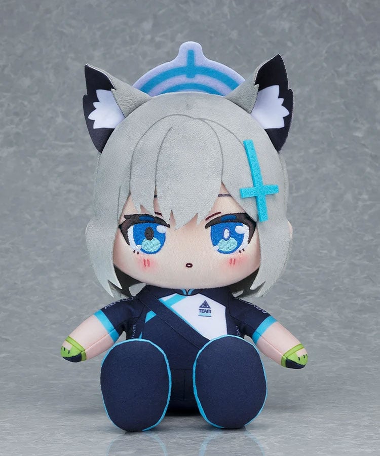 Good Smile Blue Archive Chocopuni Shiroko Cycling Plushie, 6.7-Inch - View 3