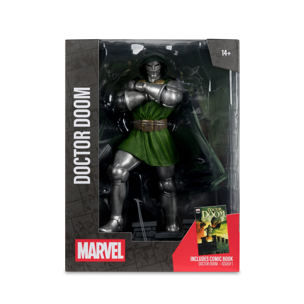 McFarlane Toys Marvel (Doctor Doom #1) 1/6 Scale Action Figure, 11-Inch - View 10