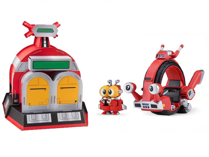 Orange Cat Industry B-Robo Kabutack Qosmos Tobimasky & Denden Roller (Qro MAX Ver.) Model Kit Set - View 2