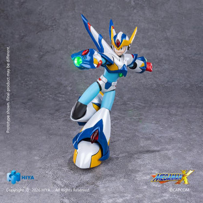 Hiya Toys Mega Man X Exquisite Basic X (Falcon Armor Ver.) 6-Inch Action Figure - View 10