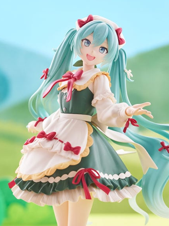 FuRyu Vocaloid x Kuppi Ramune Muchute Hatsune Miku Plastic Figure 7-Inch