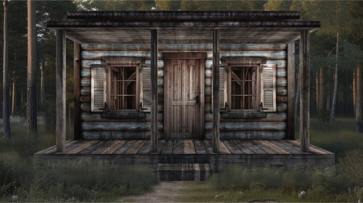 Extreme-Sets Multiverse Collection Log Cabin 1/12 Scale Pop-Up Diorama (14-Inch) - View 8