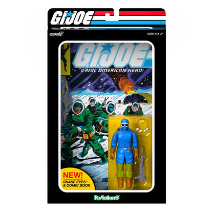 Super7 G.I. Joe ReAction+ Snake Eyes Limited Edition Action Figure and Comic Set - View 5