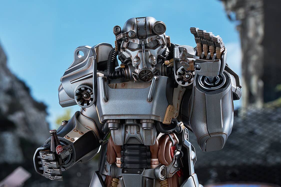 Good Smile Fallout Plamatea T-60 Power Armor 8-Inch Plastic Model Kit - View 9