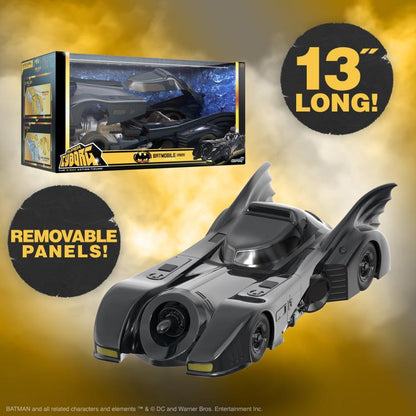 Super7 Super Cyborg Batman (1989) Batmobile 13-Inch Plastic Vehicle - View 5