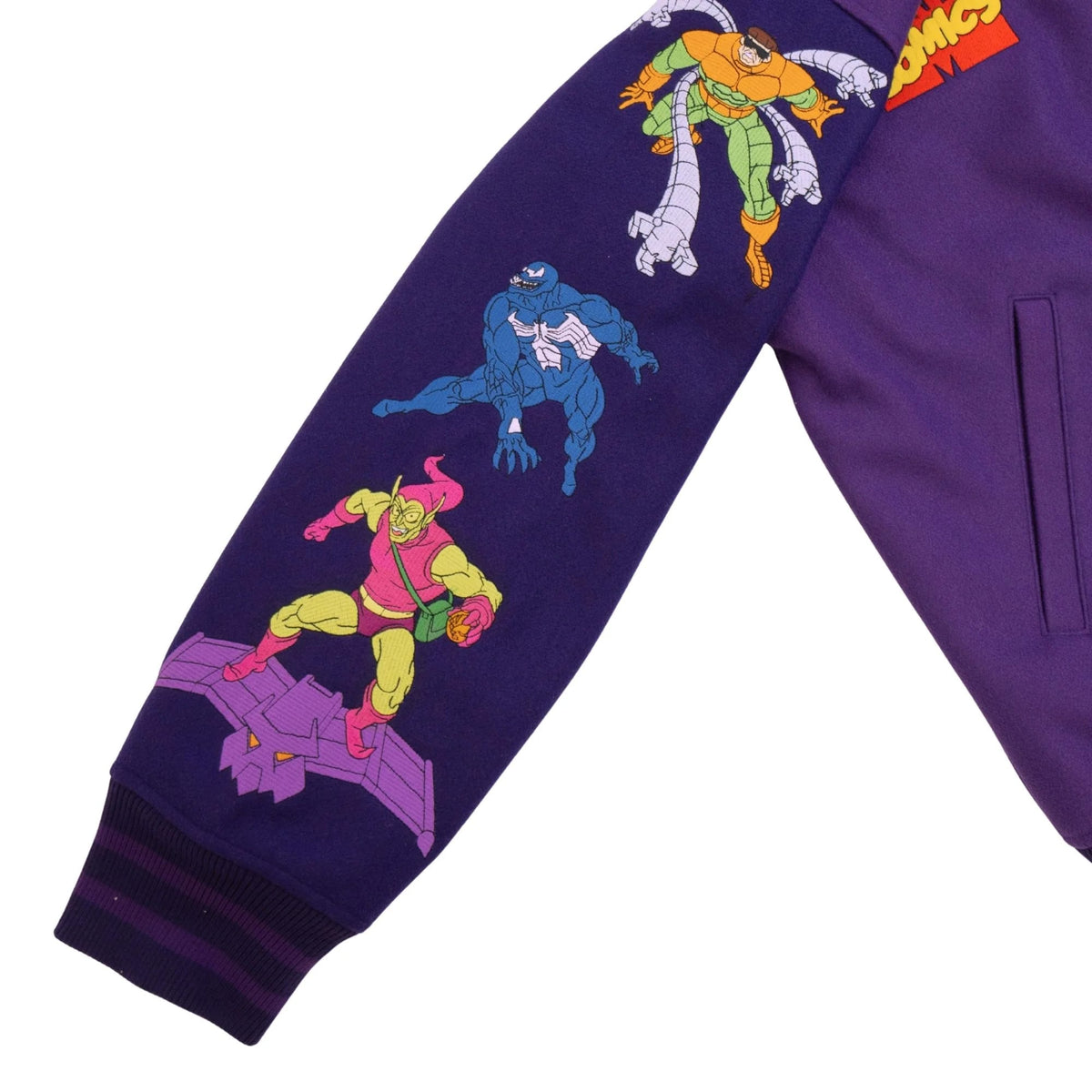 Cakeworthy Marvel Comics Spider-Man '90s Varsity Jacket - View 10