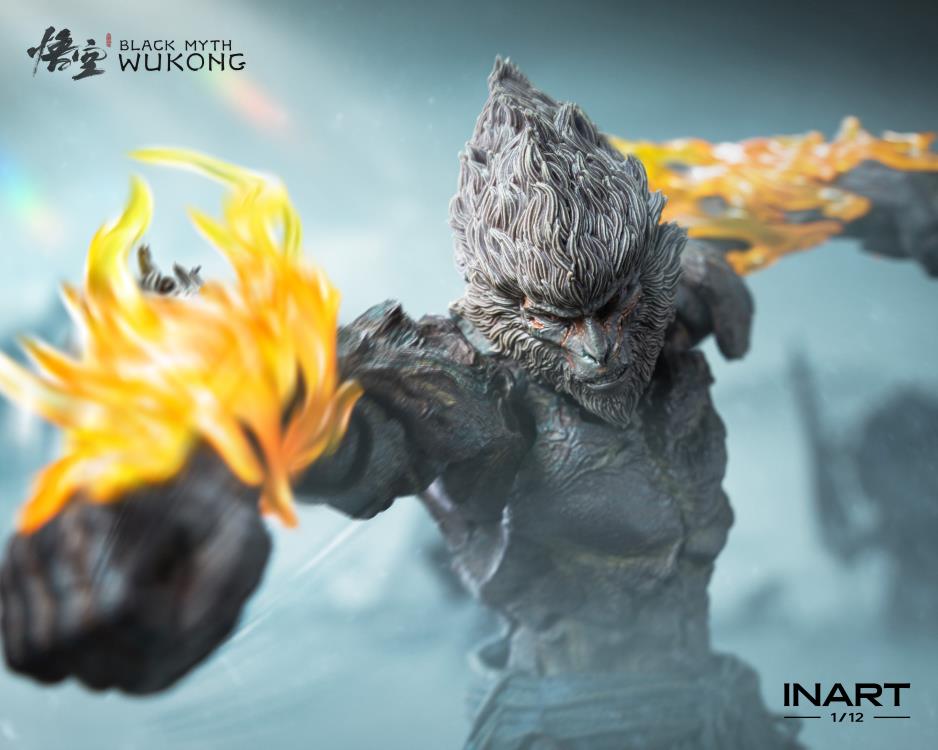 InArt Queen Studios Black Myth: Wukong Stone Monkey 1/12 Scale Action Figure - View 24