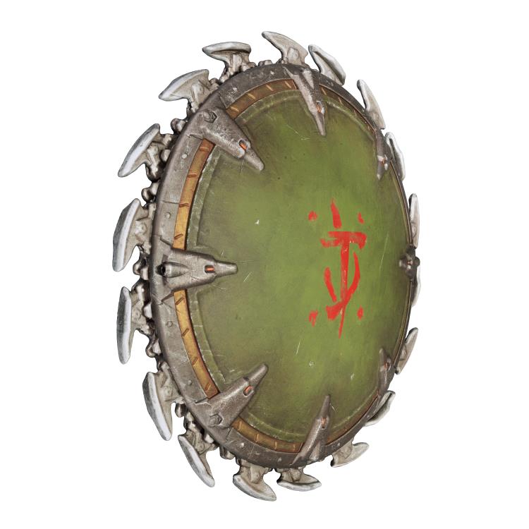 Dark Horse Doom: The Dark Ages Shield Saw 10-Inch PVC Wall Mount - View 5