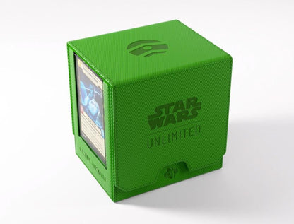 Gamegenic Star Wars: Unlimited Twin Suns Green Deck Pod in Hexafyber Material - View 14
