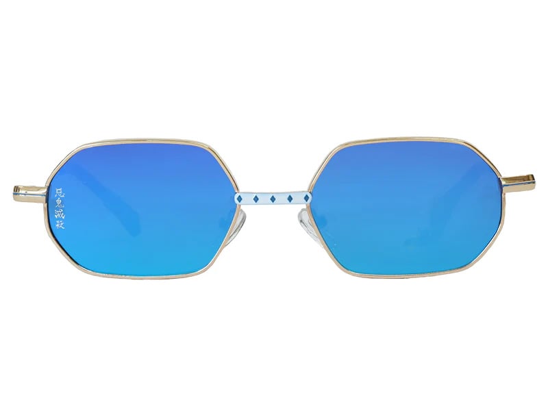 Galaken Demon Slayer: Kimetsu no Yaiba Giyu Tomioka (Water Hashira) Sunglasses - View 3
