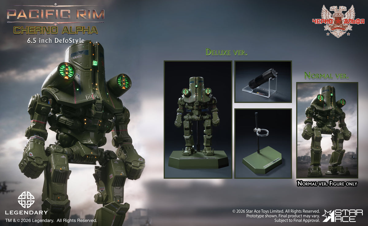 Star Ace Pacific Rim DefoStyle Cherno Alpha Deluxe Ver. Action Figure (6.5-Inch) - View 13