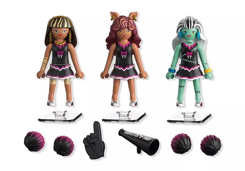 Playmobil x Monster High Fear Squad 3 Miniature Figure Multipack - View 5