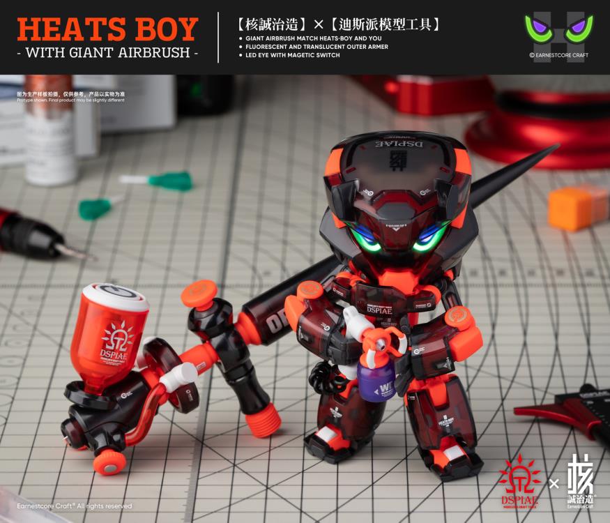 Earnestcore Craft DSPIAE Heats Boy Figure and Airbrush Set - View 19