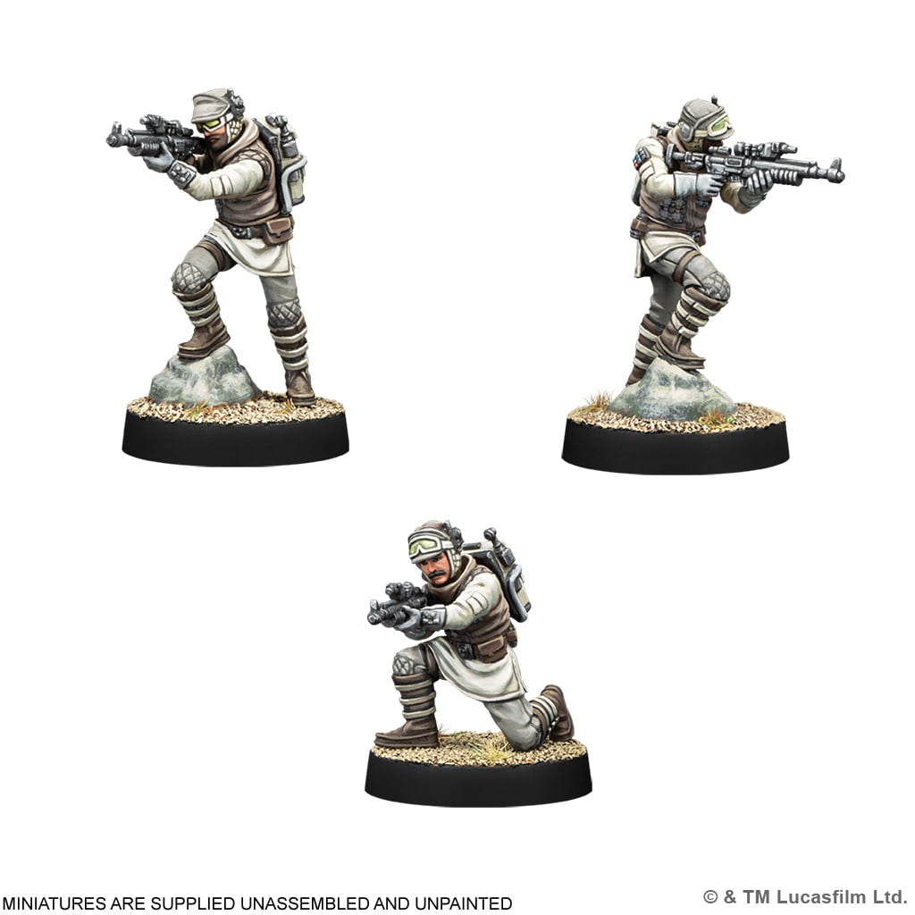 Atomic Mass Games Star Wars: Legion Rebel Veterans Rebel Soldier Plastic Miniatures Unit - View 7