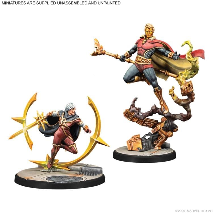 Atomic Mass Games Marvel: Crisis Protocol Adam Warlock, Moondragon & Quasar Character Pack Miniatures - View 4