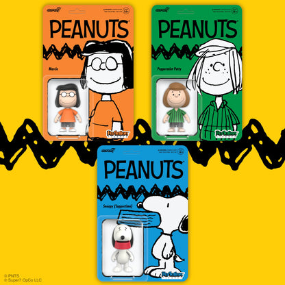 Super7 Peanuts ReAction Snoopy (Suppertime) Action Figure - View 6