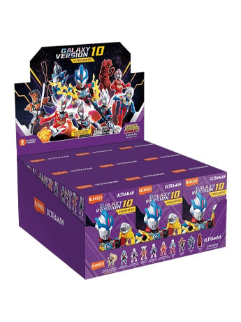 Blokees Ultraman Galaxy Version Vol.10 A Space Drifter Box of 9 Random Model Kits